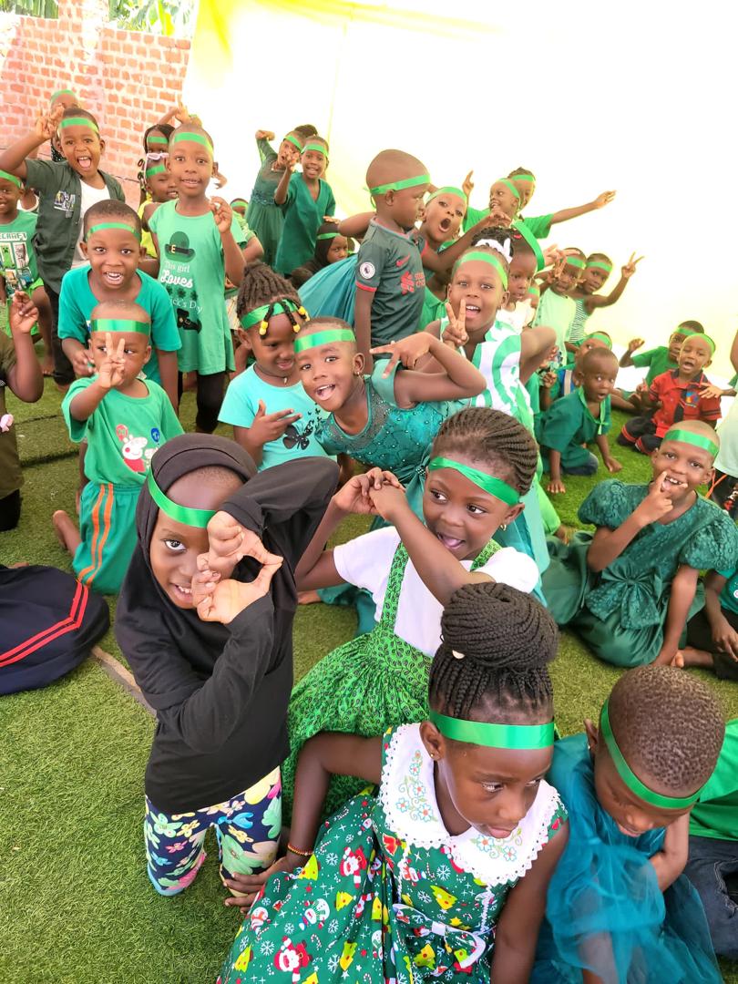 Celebrating Green Colour Day at Tutor Time Kindergarten